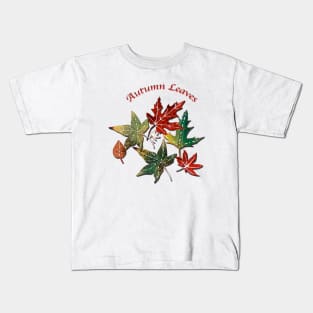 Autumn Leaves Kids T-Shirt